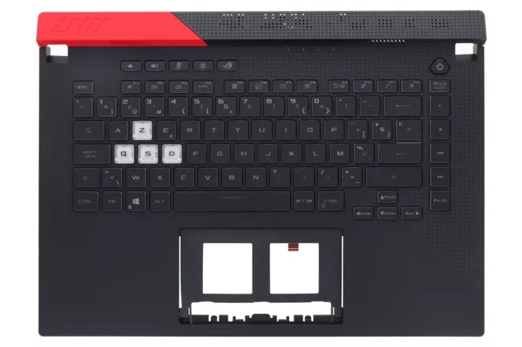 Asus G513QY-2C Keyboard (BELGIAN) Module (BACKLIGHT, RGB 4-ZONE)