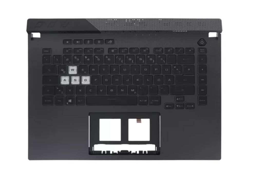 Asus G513RX-2H Keyboard (GERMAN) Module (BACKLIGHT, RGB PER KEY) X60