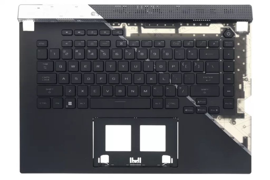 Asus G533ZX-2S Keyboard (US-ENGLISH) Module (BACKLIGHT, RGB PER KEY)