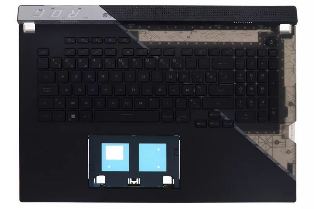 Asus G733ZX-2S Keyboard (BELGIAN) Module (BACKLIGHT, RGB PER KEY)