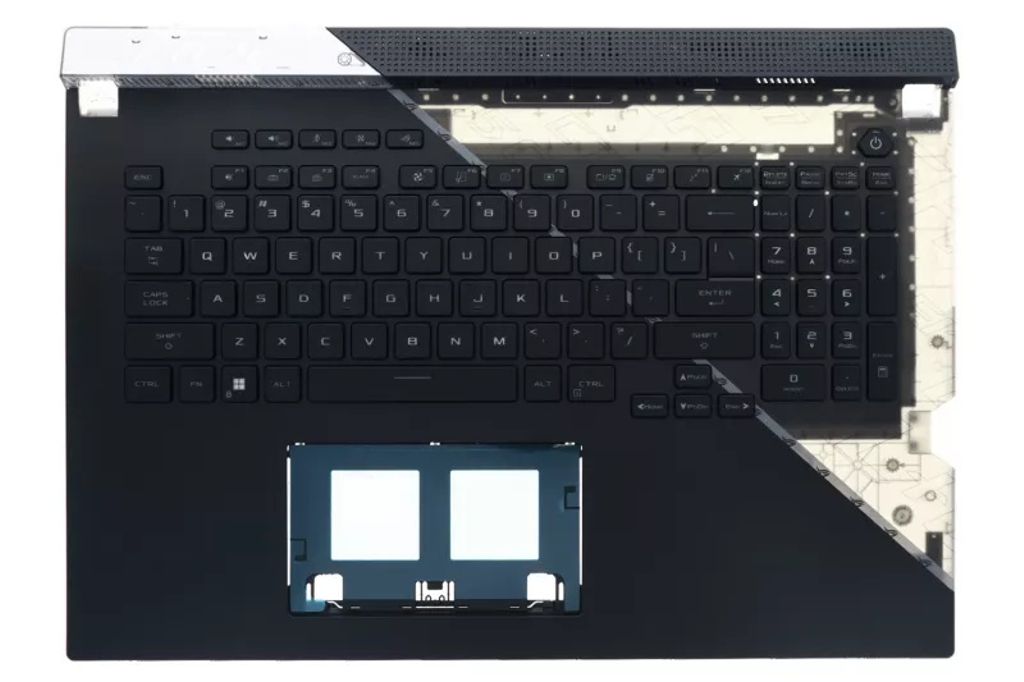Asus G733CX-2A Keyboard (US-ENGLISH) Module (BACKLIGHT, RGB PERKEY)