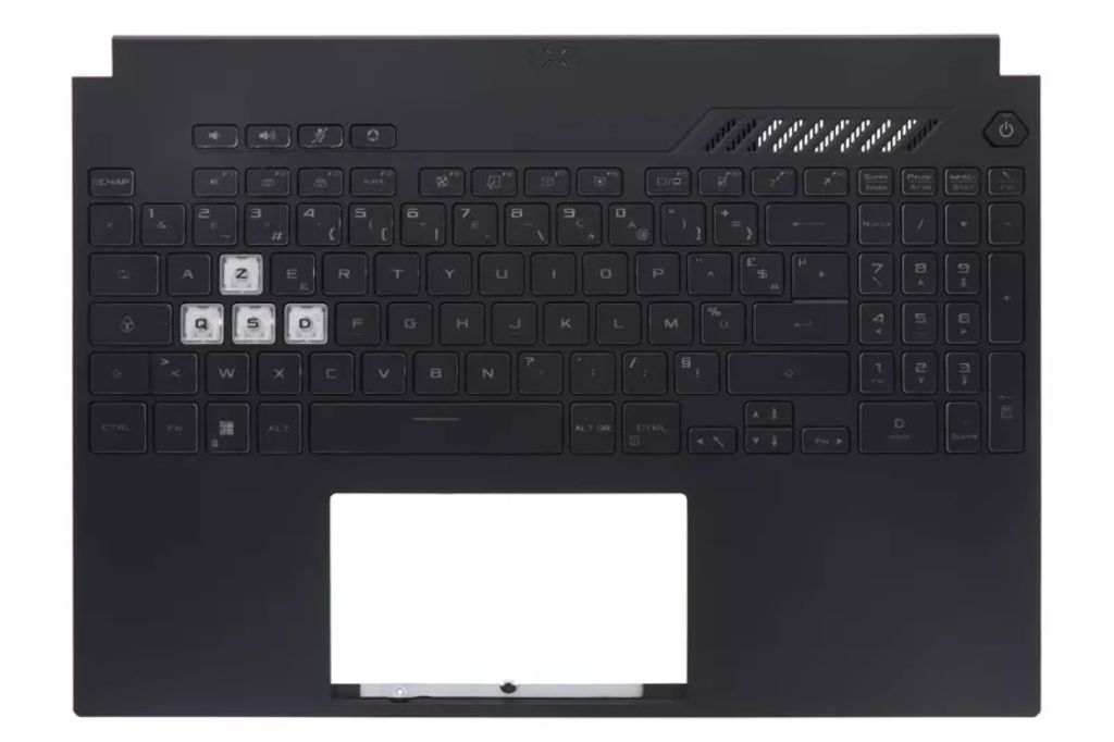 Asus FX507ZW-1A Keyboard (FRENCH) Module/AS (BACKLIGHT, RGB 1-ZONE)