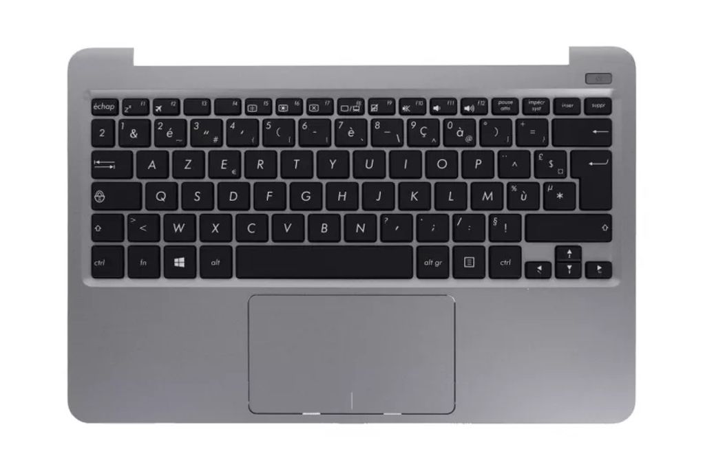 Asus E201NA C-1B Keyboard (FRENCH) Module/AS (ISOLATION) (BLACK) (no FP)