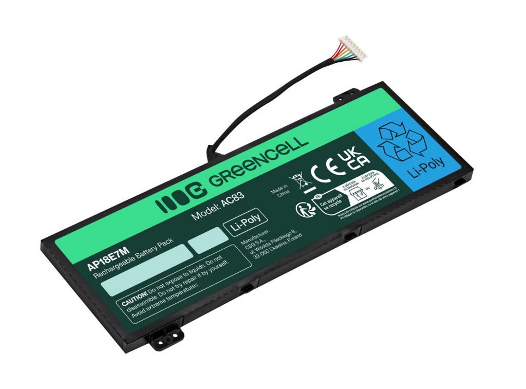 Green Cell Batteri för Acer Nitro 5 AP18E7M AP18E8M