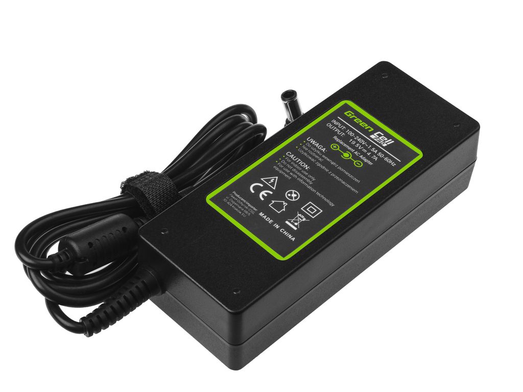 Green Cell Pro Charger for Sony Vaio, 19.5V 4.7A 90W - Black
