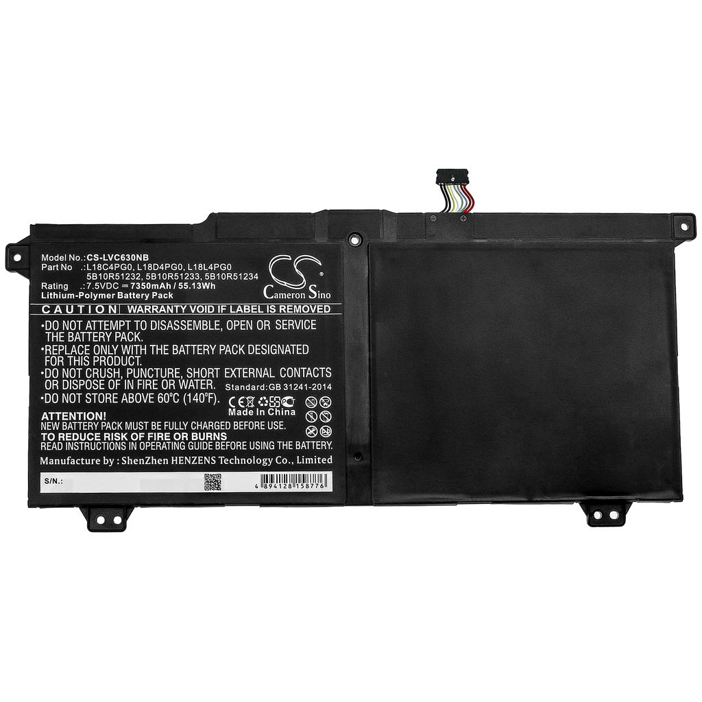 Zand Parts Battery for Lenovo (7.5V Li-Polymer 7350mAh/55.13Wh)