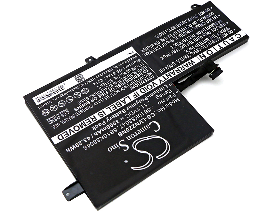 Zand Parts Battery for Lenovo (11.1V Li-Polymer 3900mAh/43.29Wh)