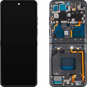 Motorola Razr 50 LCD-skärm Inre Original - Koala Grey