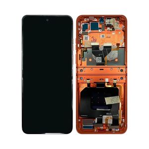 Motorola Razr 50 LCD Skärm Original - Orange