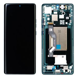 Motorola Edge 50 LCD Skärm Original - Jungle Green