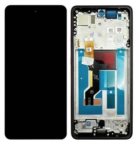 Motorola Moto G86 LCD-skärm - Chrysanthemum Röd