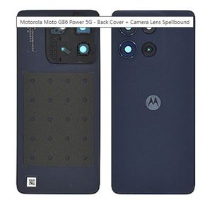 Motorola Moto G86 Power 5G Baksida - Svart