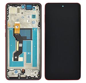Motorola Moto G86 5G LCD Skärm Original - Röd
