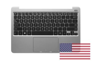 Asus E201NA-1B Keyboard (US-ENGLISH) Module/AS (BLACK) (no FP)