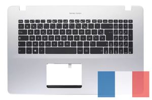Asus X705UD-3B Keyboard (FRENCH) Module/AS (no backlight)