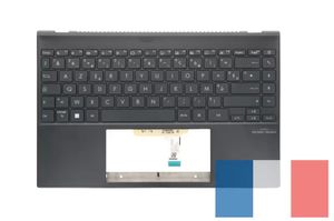 Asus UX325JA-2G Keyboard (FRENCH) Module/AS (BACKLIGHT)