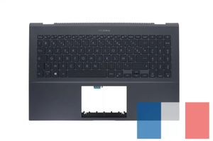 Asus UX535LH-2G Keyboard (FRENCH) Module/AS (BACKLIGHT, TP)