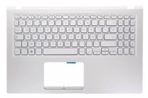 Asus X515EA-1S Keyboard (FRENCH) Module/AS (ISOLATION, WO/SD, CHROMESILVER)