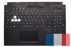 Asus GL504GS-1A Keyboard (FRENCH) Module/AS (BACKLIGHT, RGB 4-ZONE) (with TP)