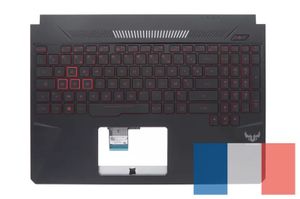 Asus FX505DY-1B Keyboard (FRENCH) Module/AS (WITH MYLAR) 2FIN (BACKLIGHT)