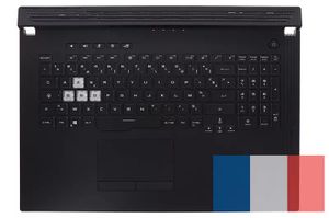 Asus G731GU-1C Keyboard (FRENCH) Module (BACKLIGHT, RGB 4-ZONE) X70