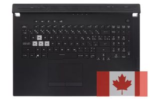 Asus G731GU-1C Keyboard (CANADIAN BILINGUAL) Module (BACKLIGHT, RGB CHIC) X50