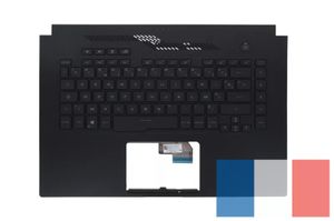 Asus GU502DU-4A Keyboard (FRENCH) Module/AS (White Backlight)