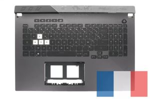 Asus G713QC-1F Keyboard (FRENCH) Module (BACKLIGHT, RGB 4-ZONE)