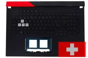 Asus G713QY-2C Keyboard (SWISS-FRENCH) Module (BACKLIGHT, RGB 4-ZONE)