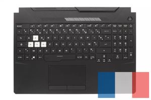 Asus FX506HM-2A Keyboard (FRENCH) Module/AS (1-ZONE RGB/90W) (with TP)