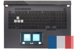 Asus G713RE-2F Keyboard (FRENCH) Module (BACKLIGHT, RGB 4-ZONE)
