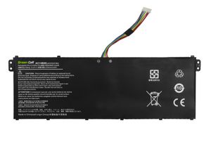 Green Cell Battery AC14B3K AC14B8K for Acer Aspire 5 A515 etc., 15.2V 2100mAh