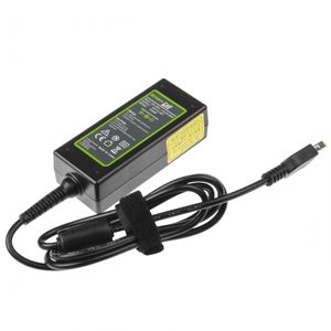 Green Cell Charger for Lenovo, 20V 2.25A 45W - Black