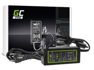 Green Cell Pro Charger for Acer Aspire, Samsung etc., 19V 3.42A 65W - Black