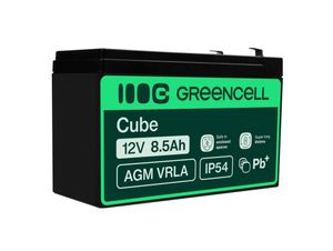 Green Cell AGM VRLA 12V 8.5Ah maintenance-free battery