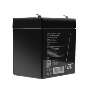 Green Cell VRLA 12V 4Ah Maintenance-Free Battery for Boats & More