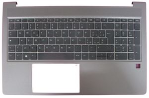 HP SPS-TOP COVER W/KB CP BL SR ITL
