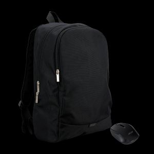 Acer 17-tums Startpaket för Bärbar Dator Med Trådlös Optisk Mus - Svart