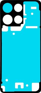 Motorola Moto G17 Power Tejp till baksida